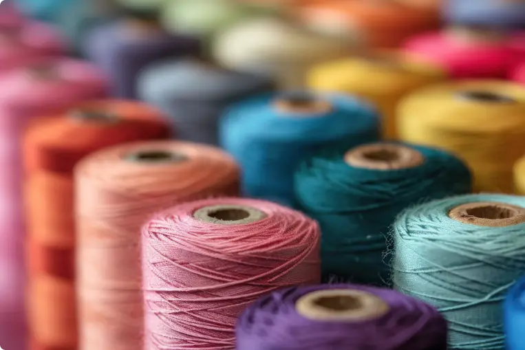 カラフルな糸